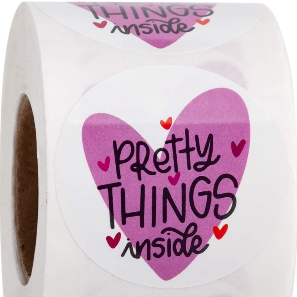 Pretty Things Inside Stickers Purple Heart - Picture 5 of 5